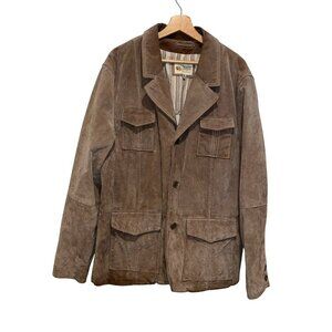 Wilson’s Leather M Julian Long Sleeve Light Brown Real Leather Jacket- Size XL M